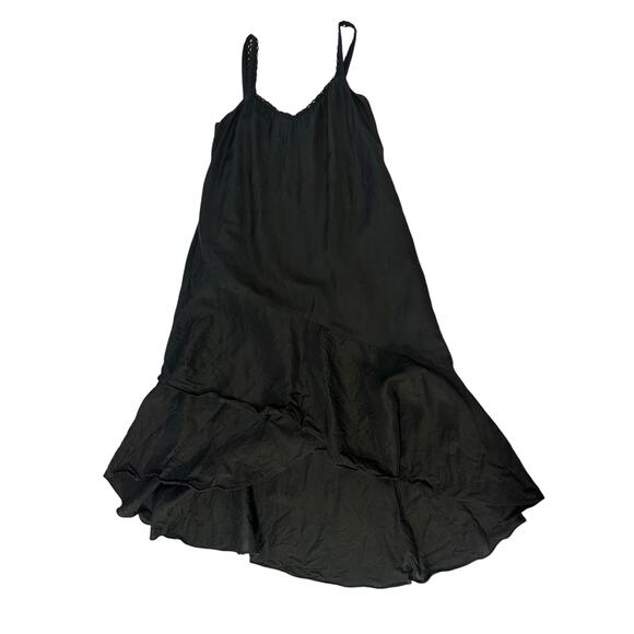 Kobi Halperin Midi Dress Aubrey Linen Blend High Low - Picture 8 of 8